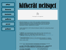 Tablet Screenshot of kitkeratneitsyet.fi